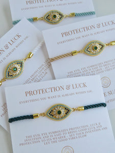 Beatrice Florette Evil Eye Bracelet - Protection & Luck