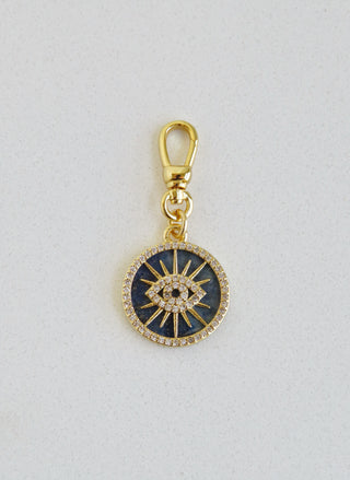 Lapis Lazuli Celestial Pendant with Swivel Clasp