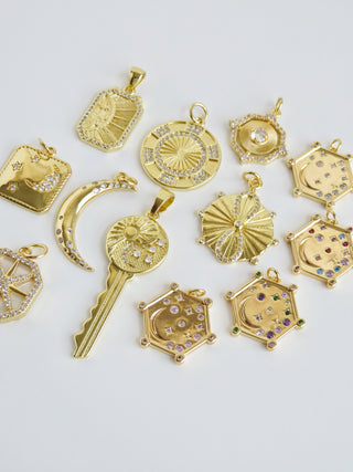 Infinity Sun Charm