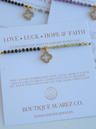 Infinite Luck - Kira Clover Bracelet