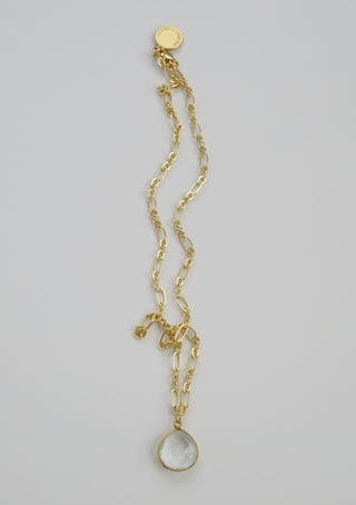 Faceted Crystal Necklace