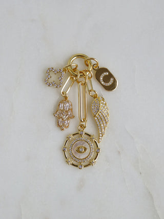 Love & Divine Guidance Initial Charm Cluster