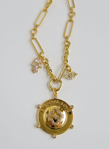 Diamond Mallorca Eternal Love Necklace