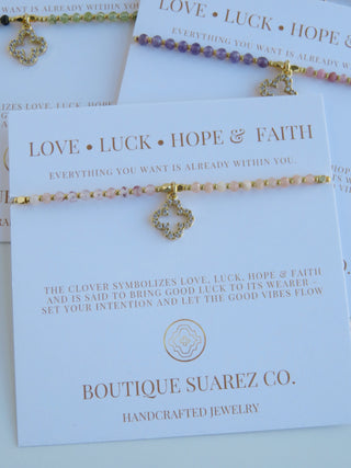 Infinite Luck - Kira Clover Bracelet