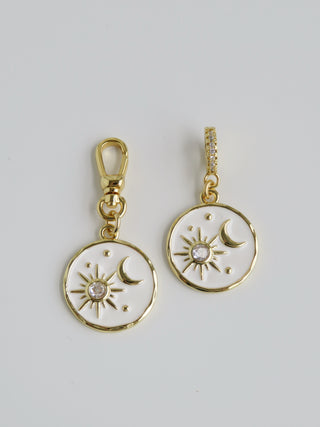 Enamel Celestial Charm on Clasp
