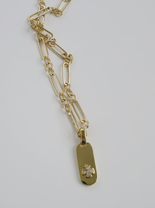 Vertical Cross Charm