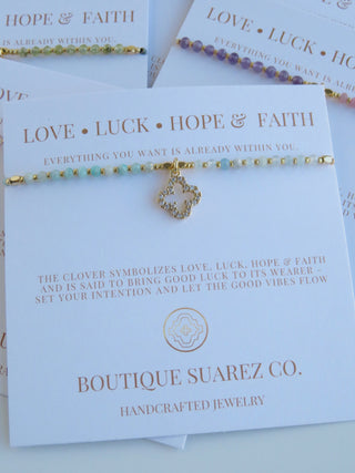 Infinite Luck - Kira Clover Bracelet