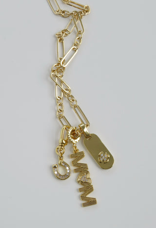 Vertical Cross Charm