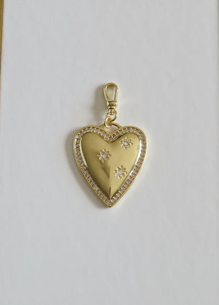 Big Love Celestial Heart Pendant on Swivel Clasp