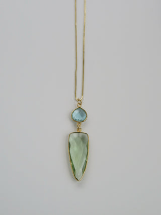 Peridot Blue Topaz Crystal Collection