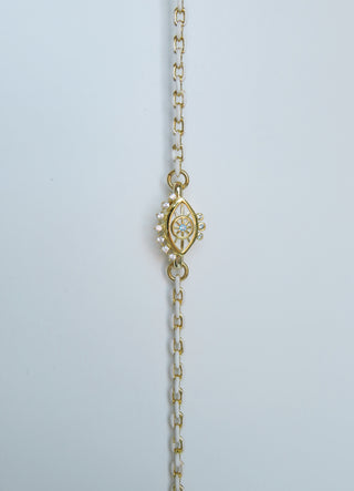 Soteria Blanc Evil Eye Bracelet