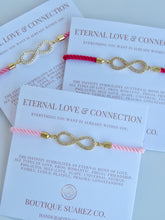 Load image into Gallery viewer, Beatrice Small Infinity Bracelet - Eternal Love &amp; Connection