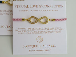 Beatrice Infinity Bracelet - Eternal Love & Connection