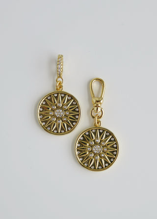 Sunburst Charm on Clasp