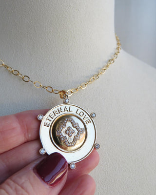 Soul Connection - Eternal Love Medallion Necklace