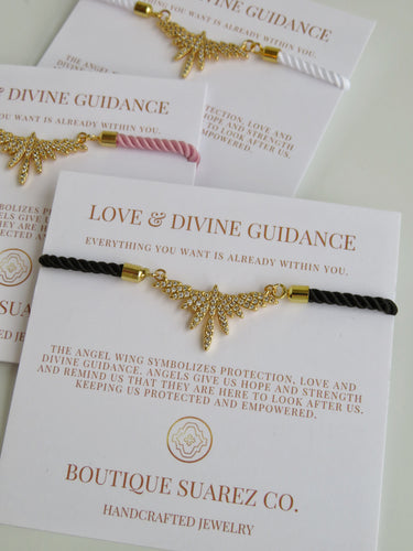 Beatrice Angel Wings Bracelet - Love & Divine Guidance
