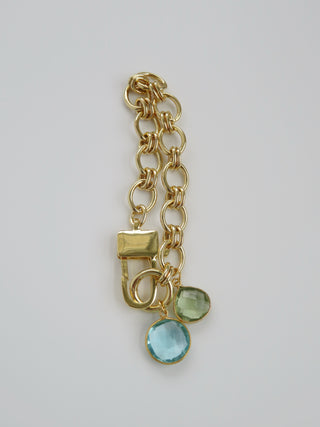 Peridot Blue Topaz Crystal Collection