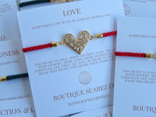 Load image into Gallery viewer, Beatrice Red Heart Bracelet - Love