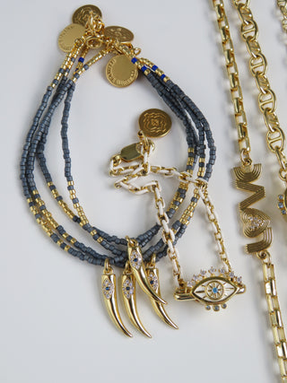 Evil Eye Cornicello Bracelet - Protection