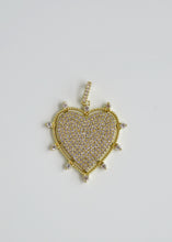 Load image into Gallery viewer, Radiant Diamond Heart Pendant