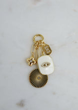 Load image into Gallery viewer, Luck &amp; Divine Energy Charm Cluster - tag initial