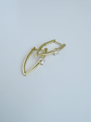 Karolina Diamond Hoops