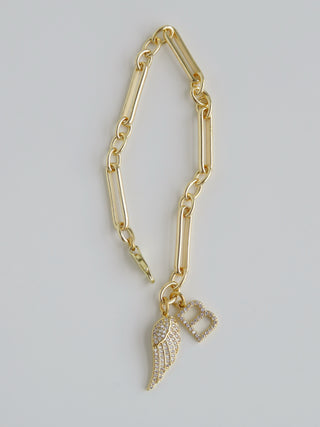 Set Your Intention Initial Bracelet