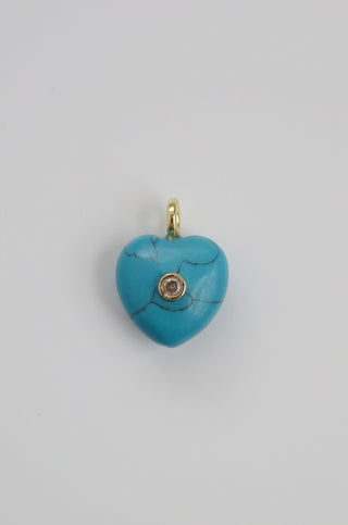 Crystal Heart Charm