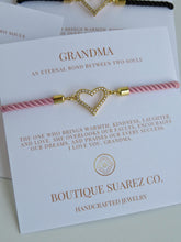 Load image into Gallery viewer, Beatrice Grandma Bracelet - Heart