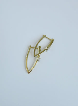 Karolina Diamond Hoops