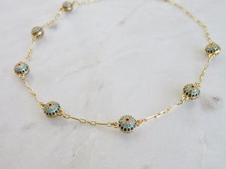 Chania Evil Eye Necklace