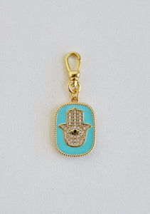 Hamsa - Hand of God Charm on Swivel Clasp