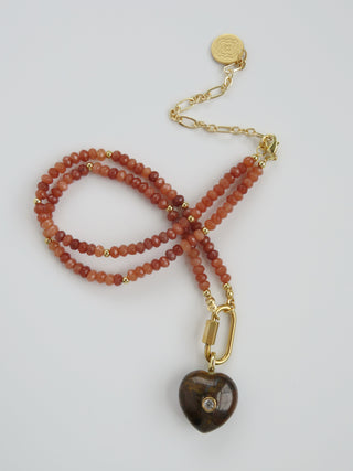 Crystal Heart Charm