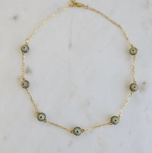 Load image into Gallery viewer, Chania Evil Eye Necklace