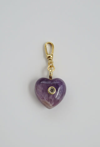 Crystal Heart Charm