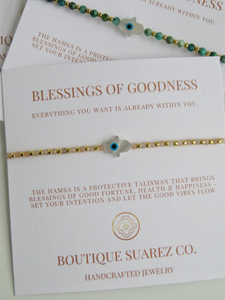Spiritual Transformation Hamsa Bracelet