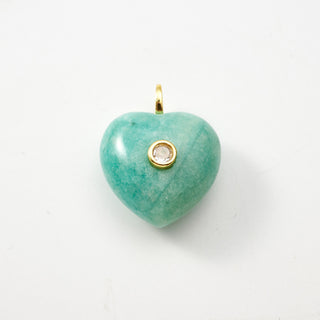 Crystal Heart Charm