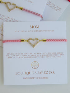 Beatrice Mom Bracelet - Heart