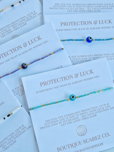 Evil Eye Bracelet - Protection & Luck
