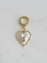 Load image into Gallery viewer, Perla Heart Handbag Charm