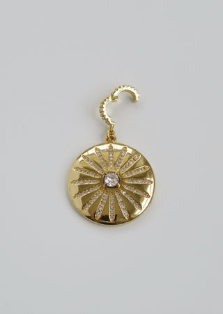 Luminous Pendant on Diamond Hinged Clasp