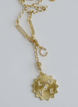 Load image into Gallery viewer, Blanc Lariat Charm Holder Necklace