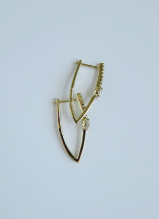 Karolina Diamond Hoops