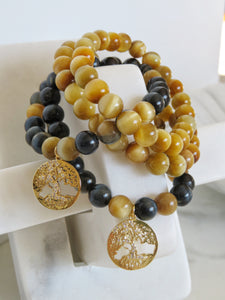 Gabby’s Wonderful World Bracelet - Tiger’s Eye Tree of Life