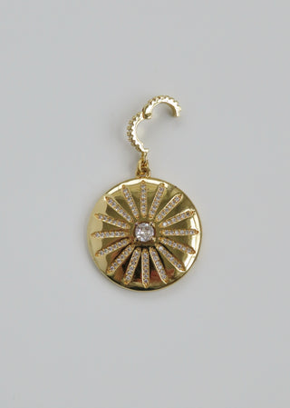 Luminous Pendant on Diamond Hinged Clasp