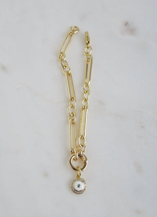 Petite Santorini Evil Eye Charm