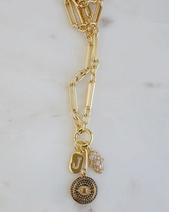 Personalized Luck. Protection & Goodness - Figaro Chain