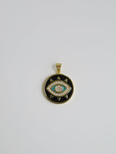 Load image into Gallery viewer, Large Santorini Evil Eye Charm