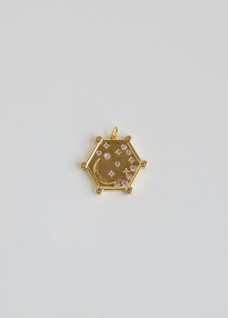 Celestial Hexagon Pendant
