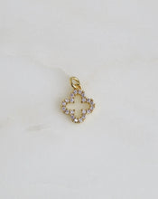 Load image into Gallery viewer, Petite Diamond Clover